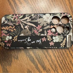 Case-Mate Floral Phone Case - Black